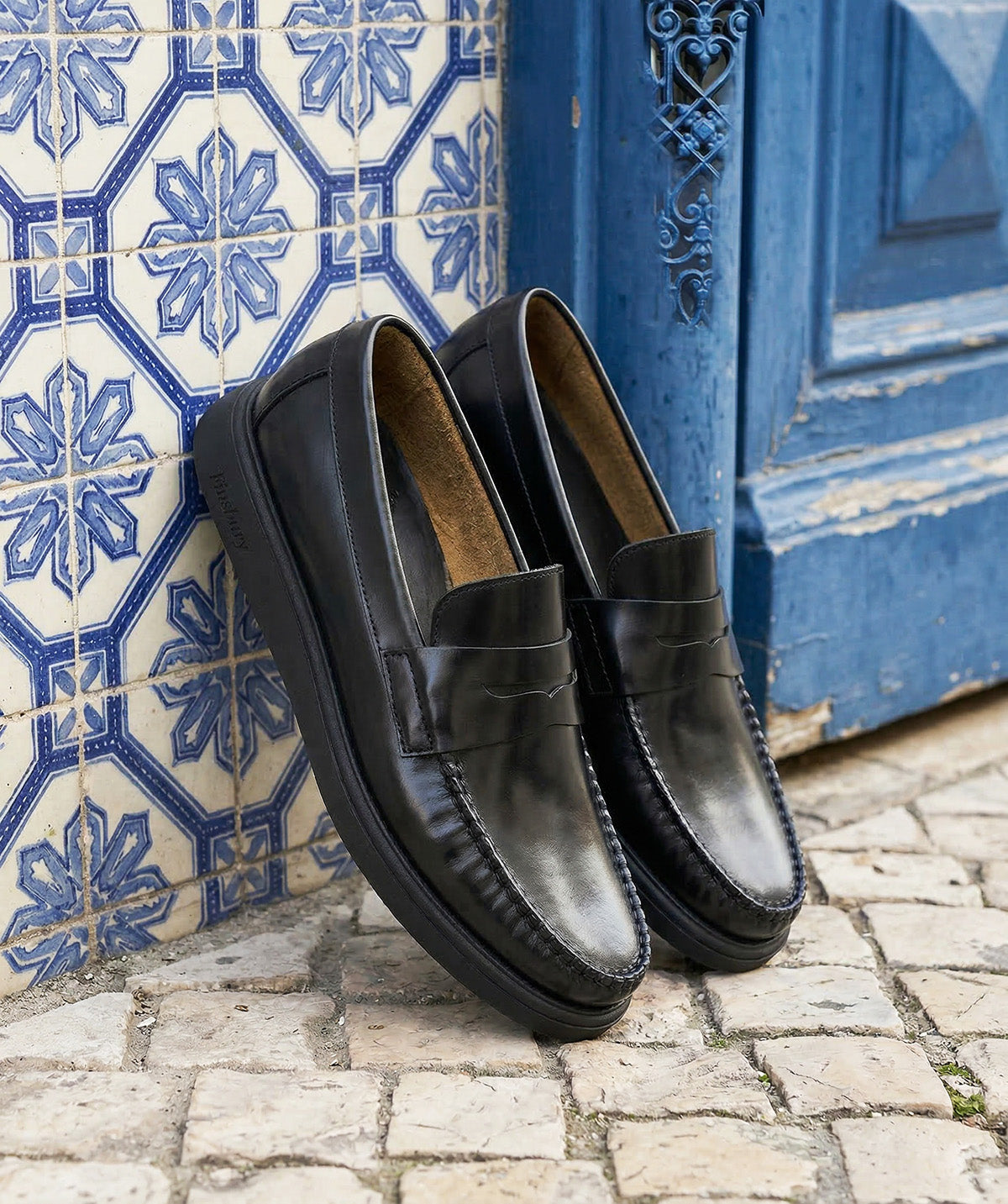 Mocassins EDUARDO Noir Lisse