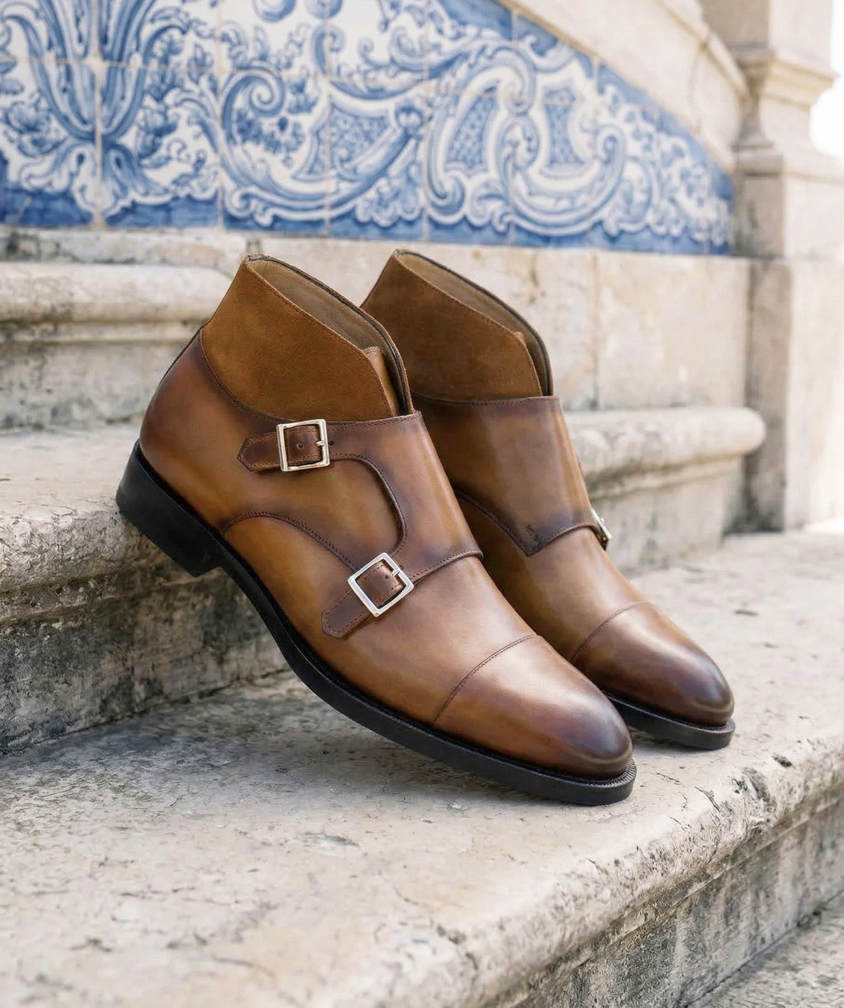 Boucles LEONARDO Marron