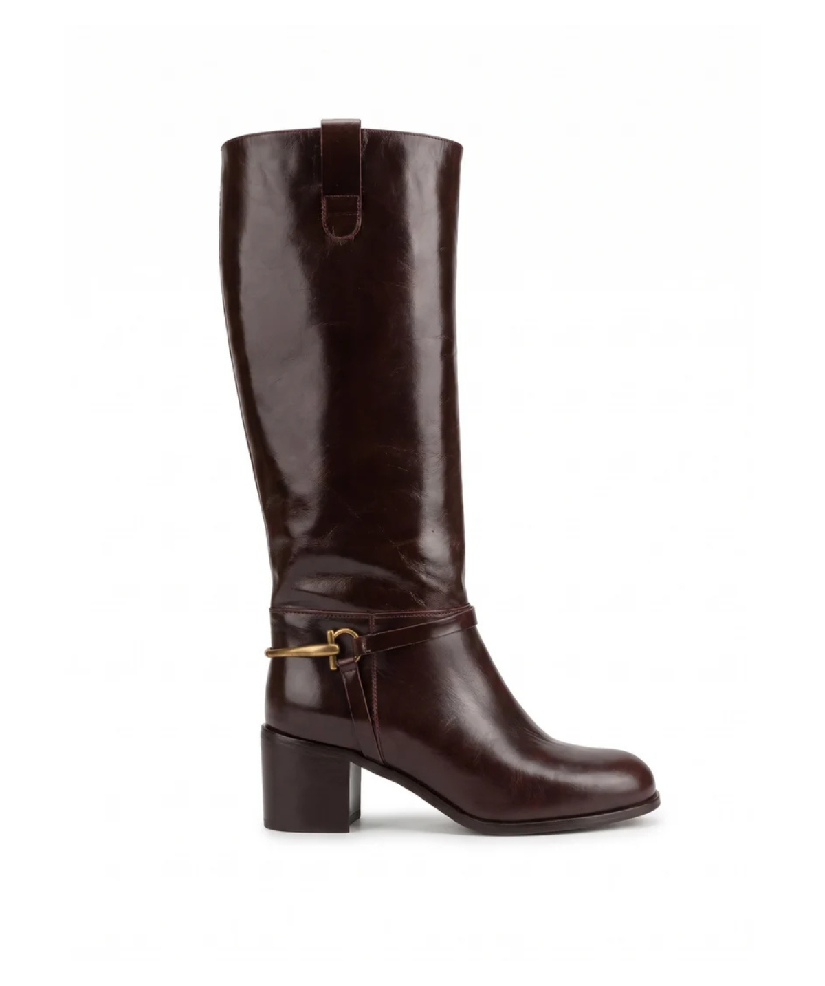 Bottes ÉLODIE Chocolat et Bordeaux