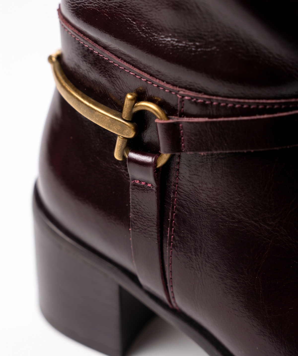Bottes ÉLODIE Chocolat et Bordeaux