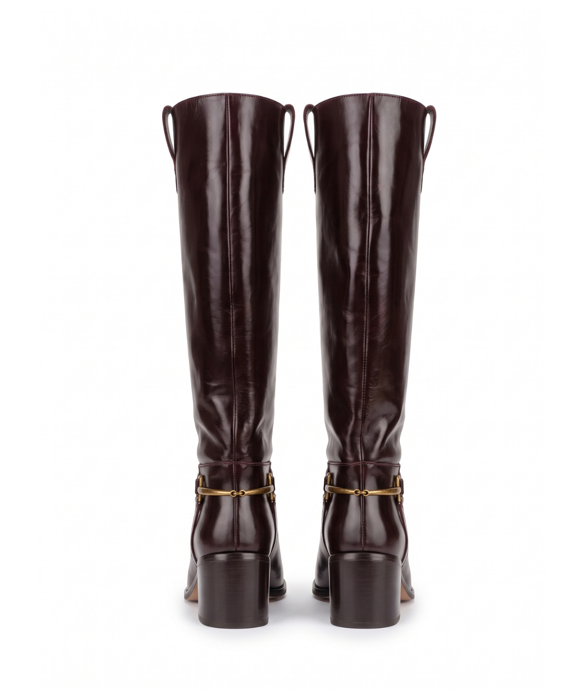 Bottes ÉLODIE Chocolat et Bordeaux