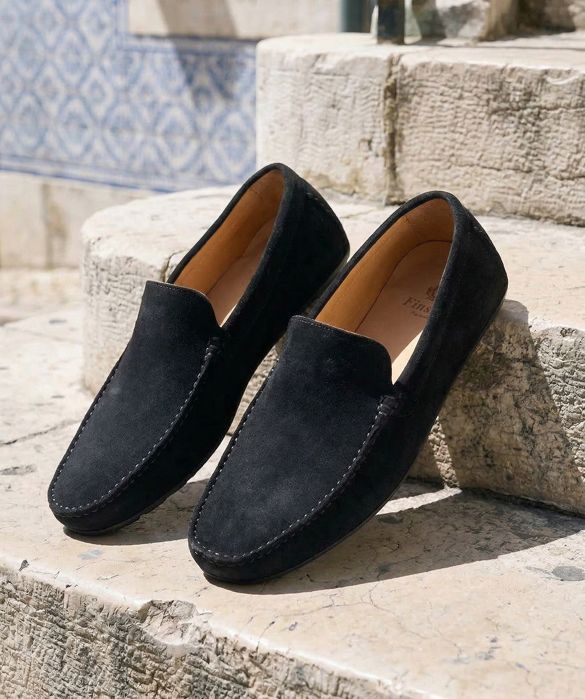 DANDY Black Suede Loafer