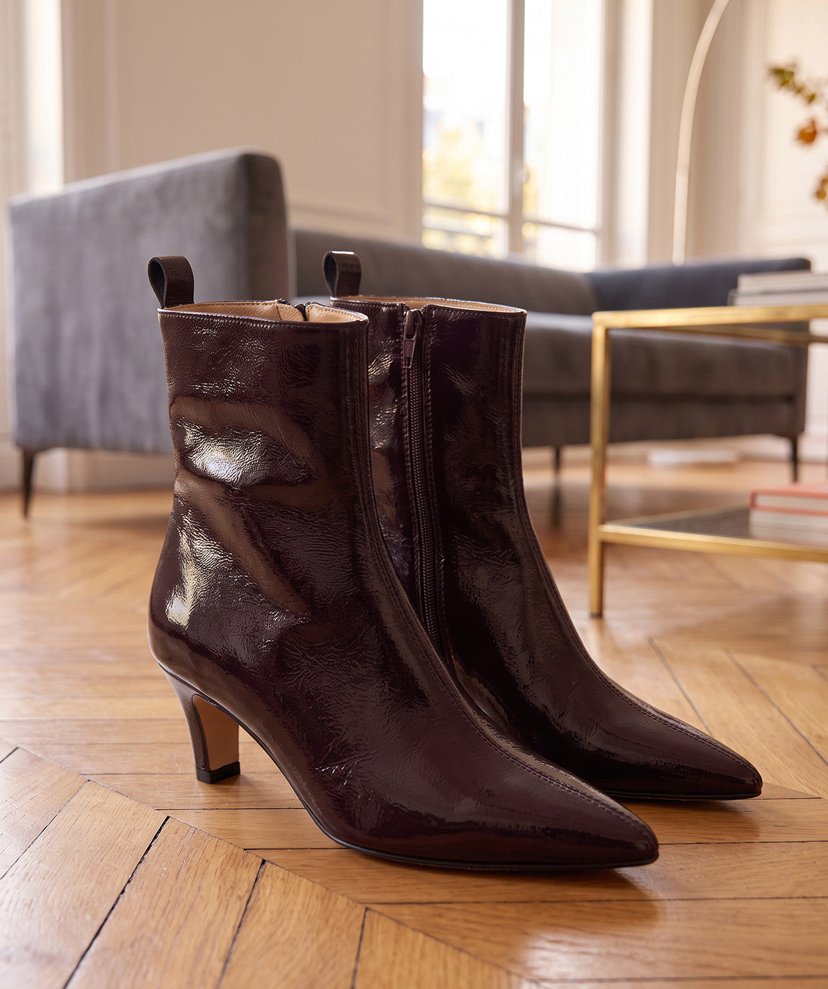 EUGENIE Vine Ankle Boots