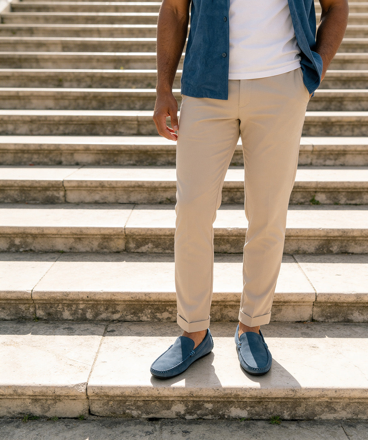 DANDY DAIM BLEU Moccasin