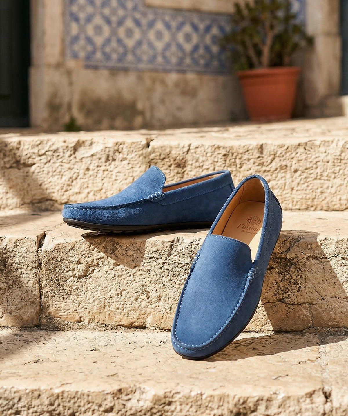 DANDY DAIM BLEU Moccasin