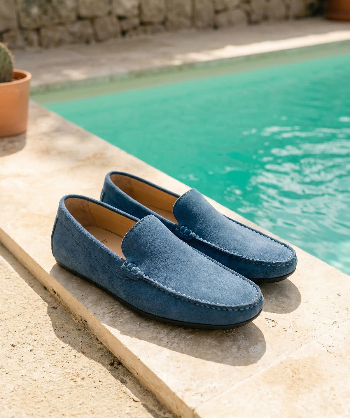 Mocassin DANDY DAIM BLEU