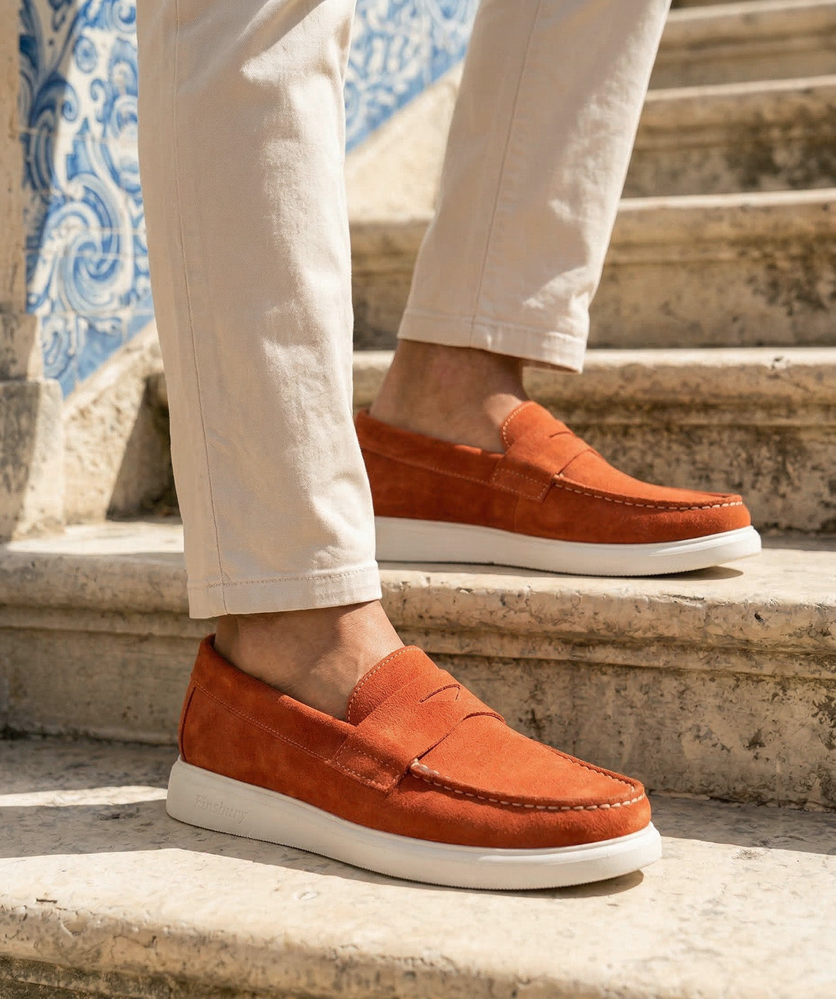 ACAPULCO Brick Velvet Calf Loafer