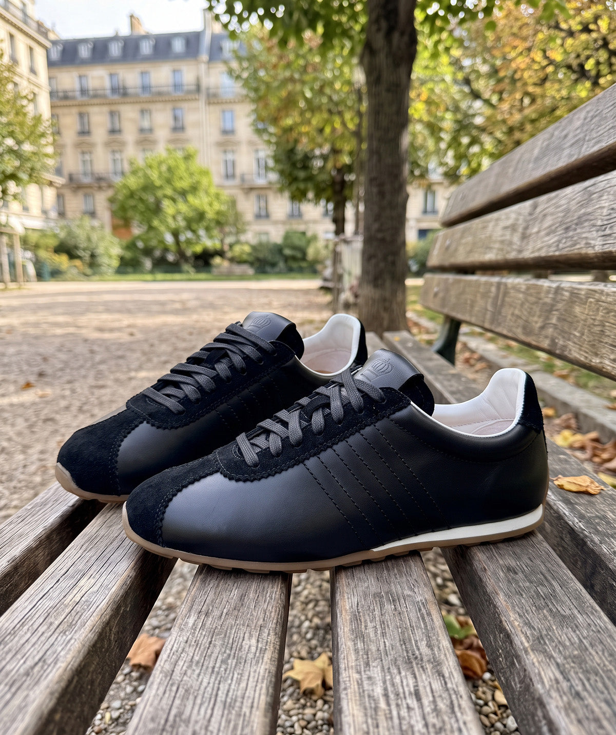 ÉLÉNA Black Sneakers