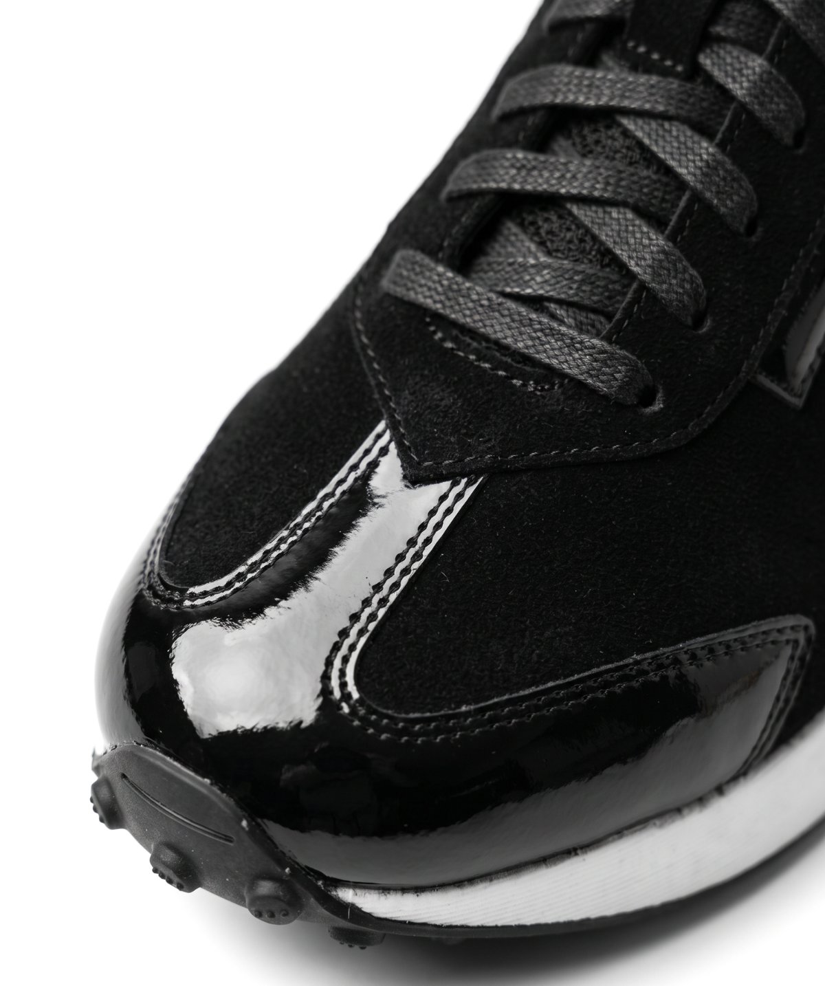 Sneakers KATE Noir Bi-Matière