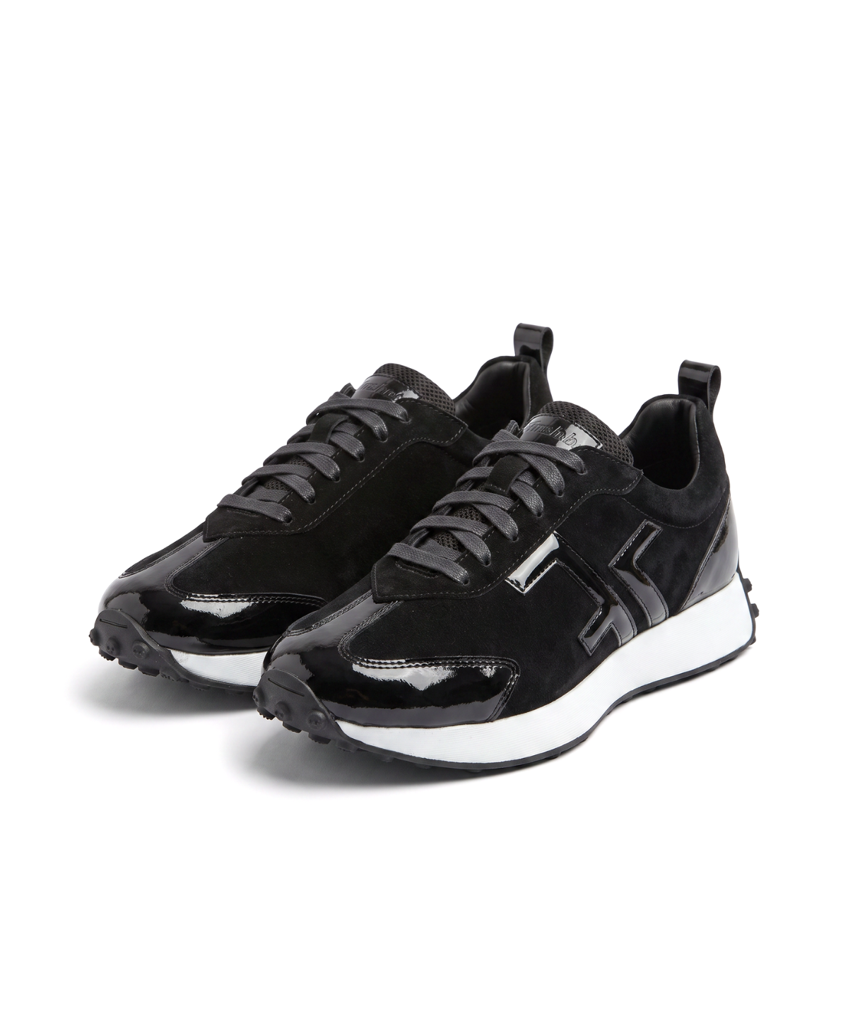 Sneakers KATE Noir Bi-Matière