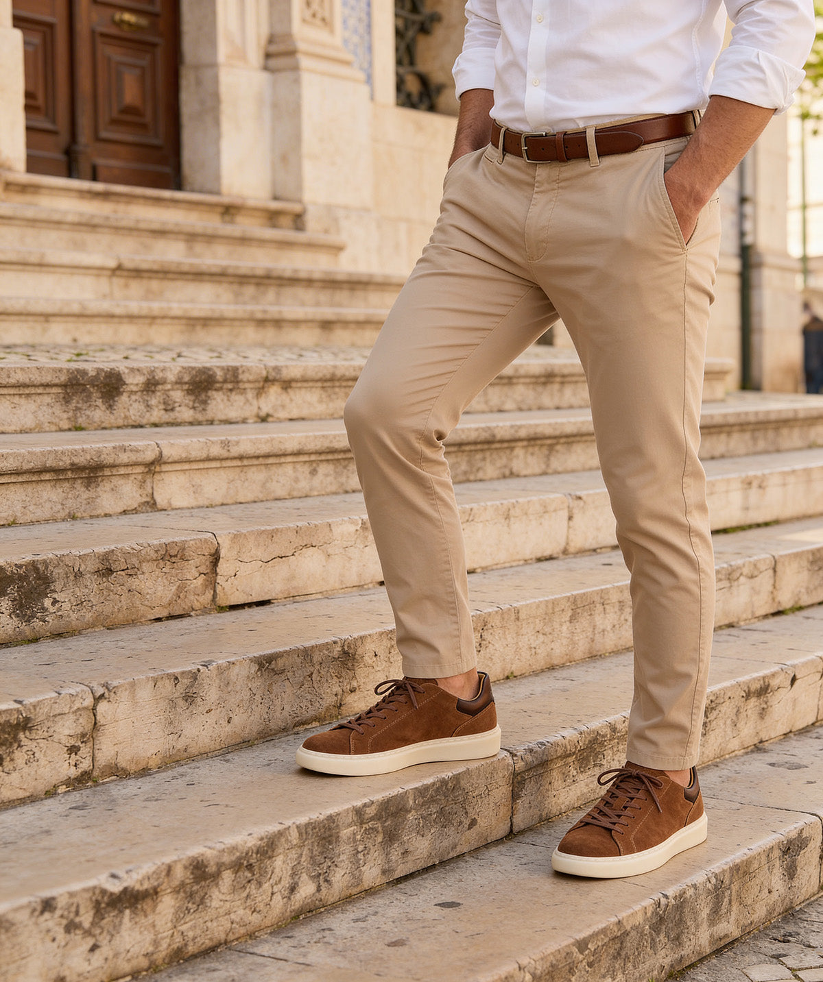 Sneakers DAYTONA Daim Camel