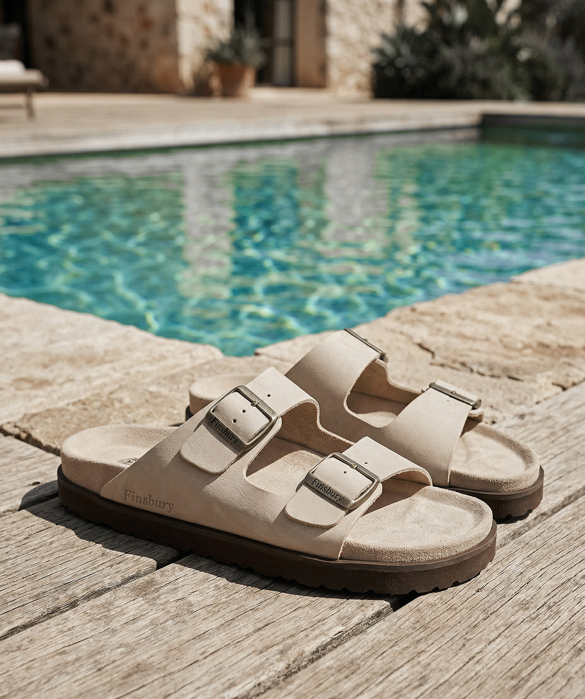 Sandale DIEGO Daim Sable