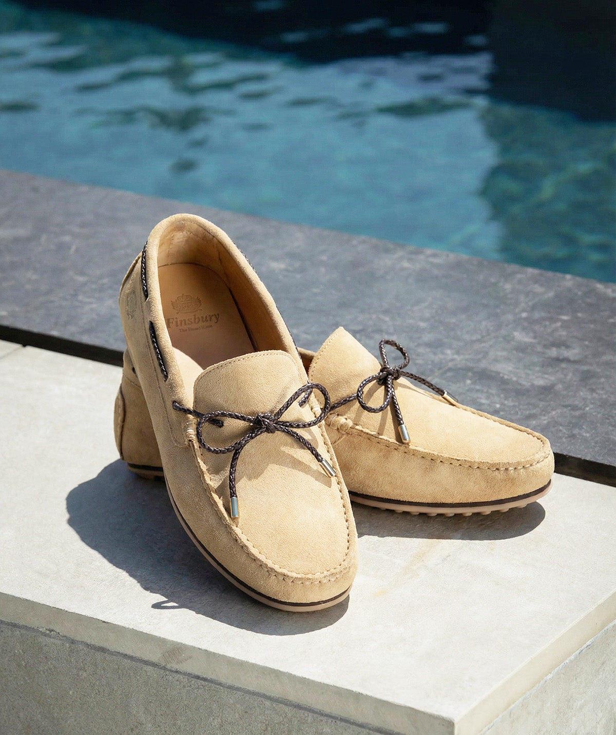 Mocassin CANCUN Daim Beige