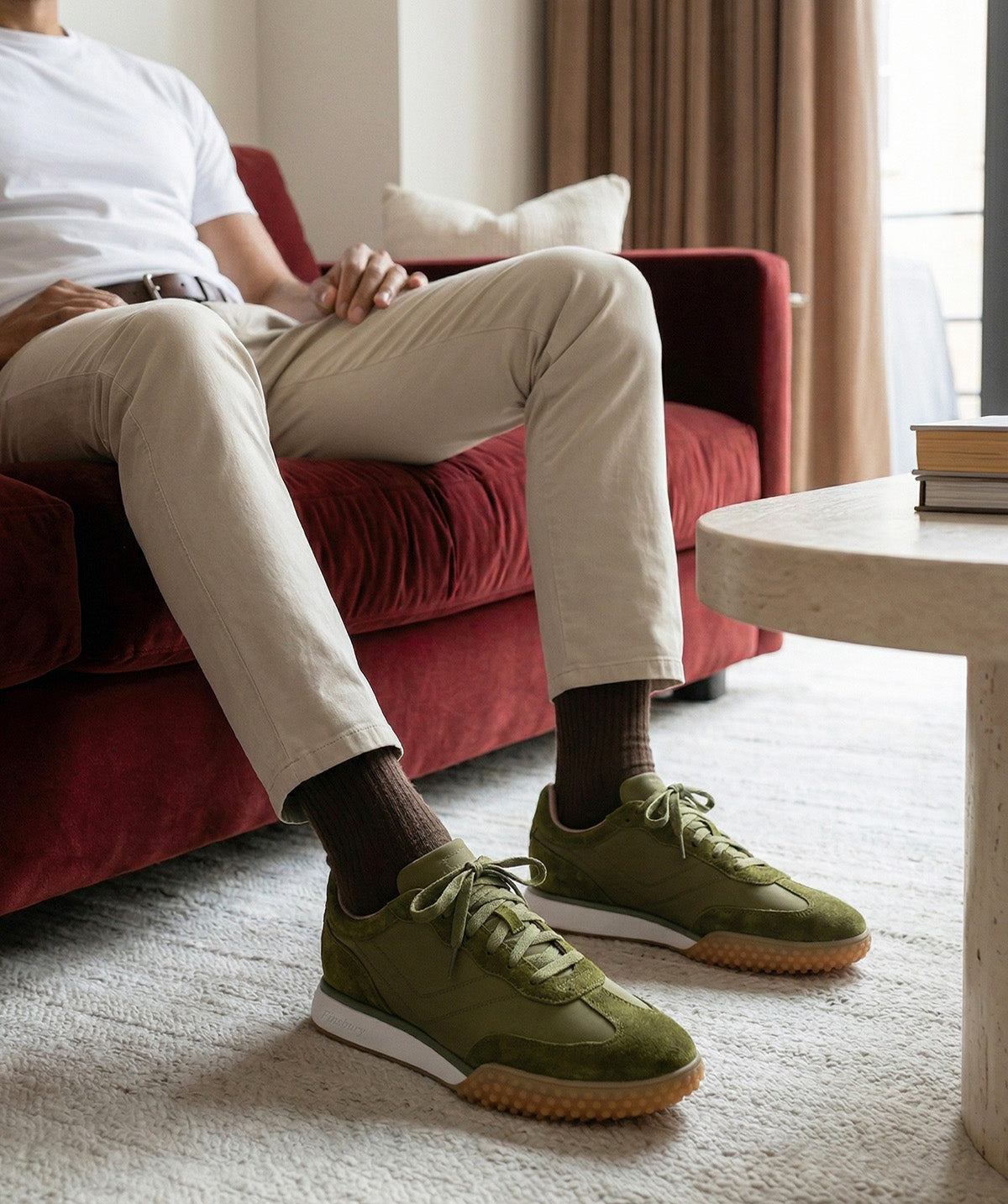 Sneakers MATHIS Olive