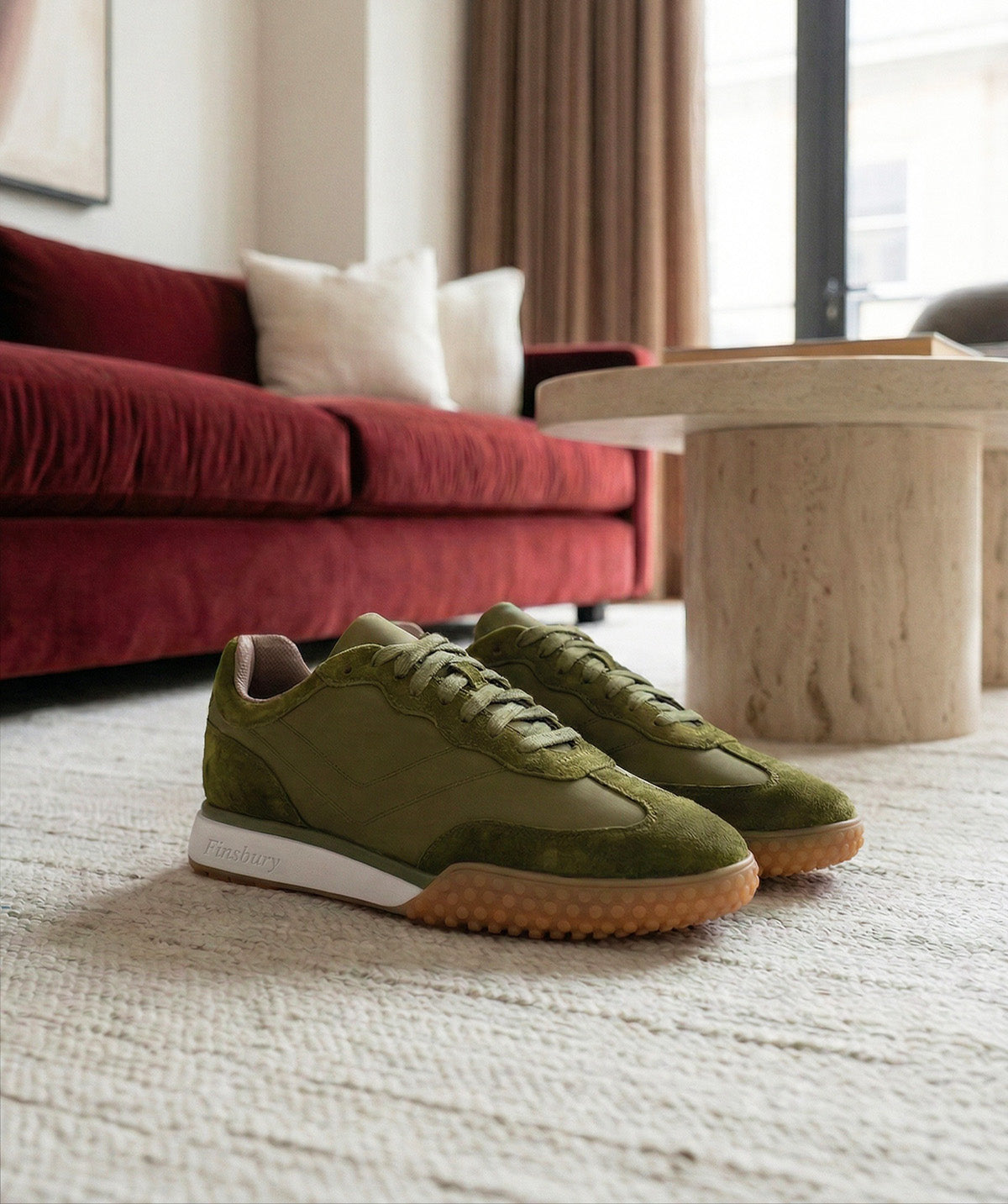 Sneakers MATHIS Olive