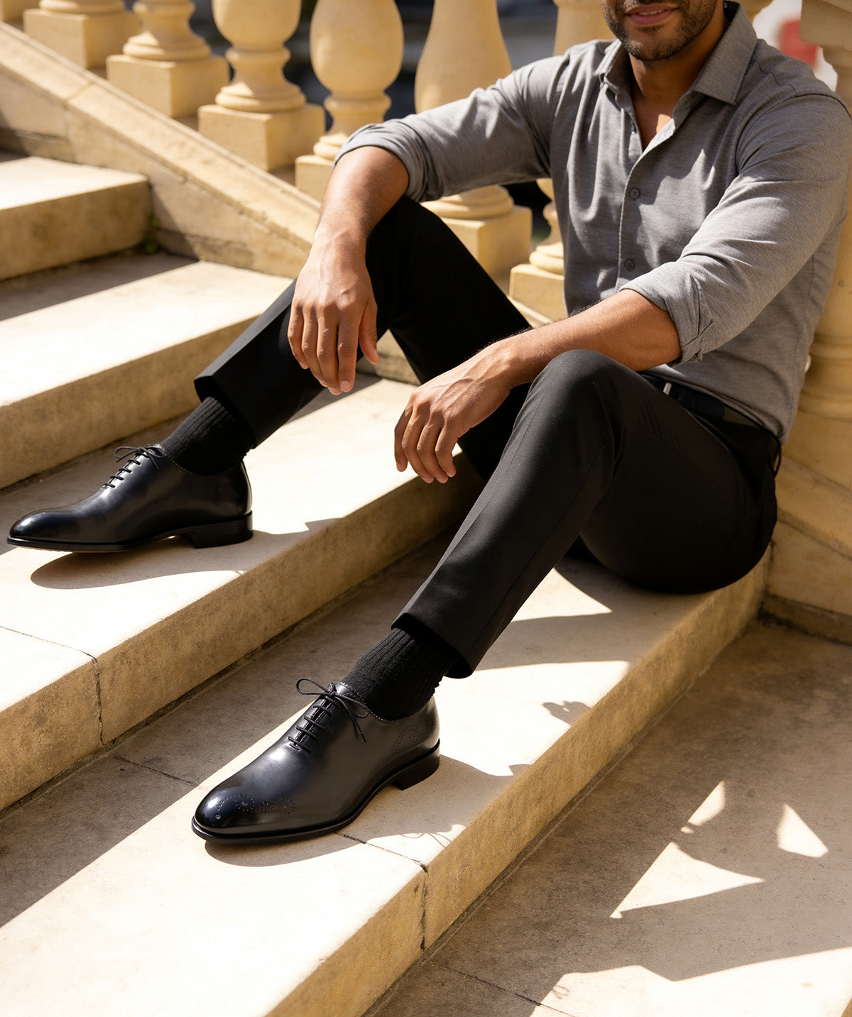 Richelieu OTELLO Grey Patina