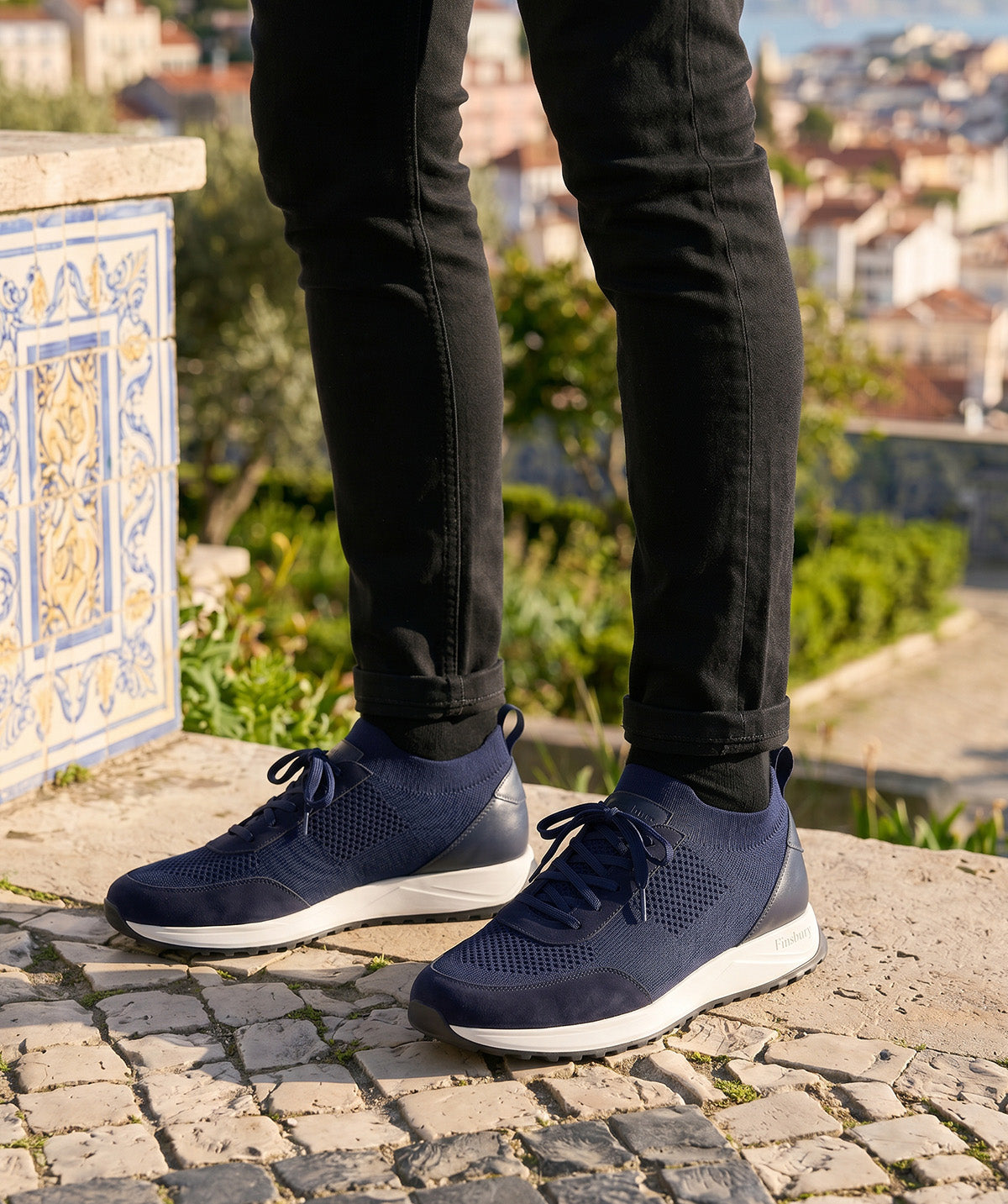 RICO Navy Blue Sneakers
