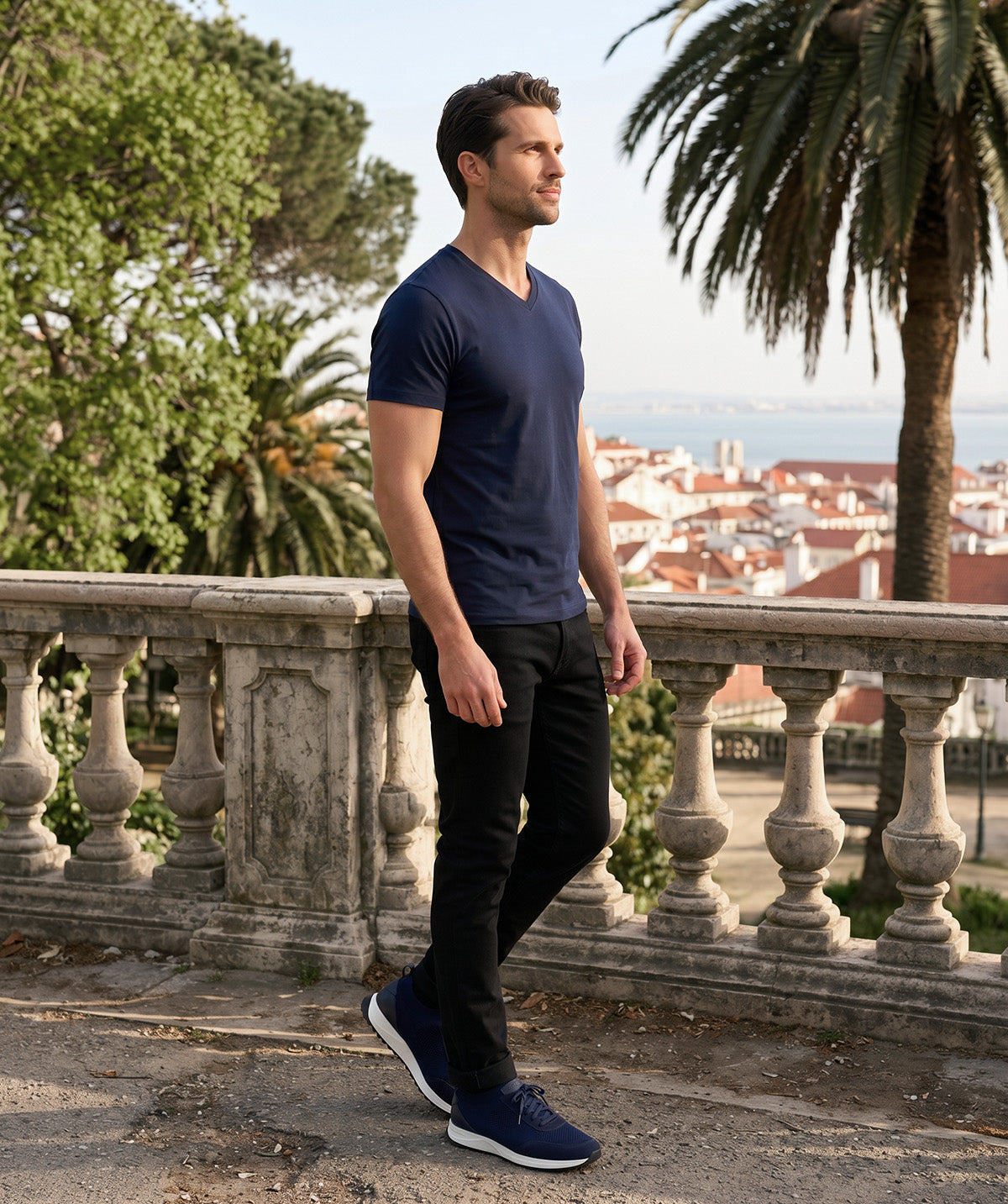 RICO Navy Blue Sneakers