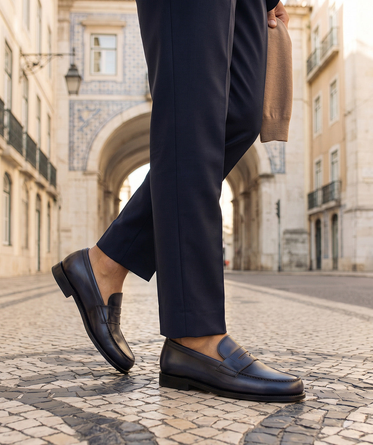 Mocassin COLLEGE 1986 Bleu
