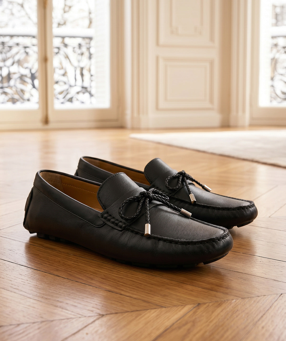 Mocassin MARBELLA Grainé Noir