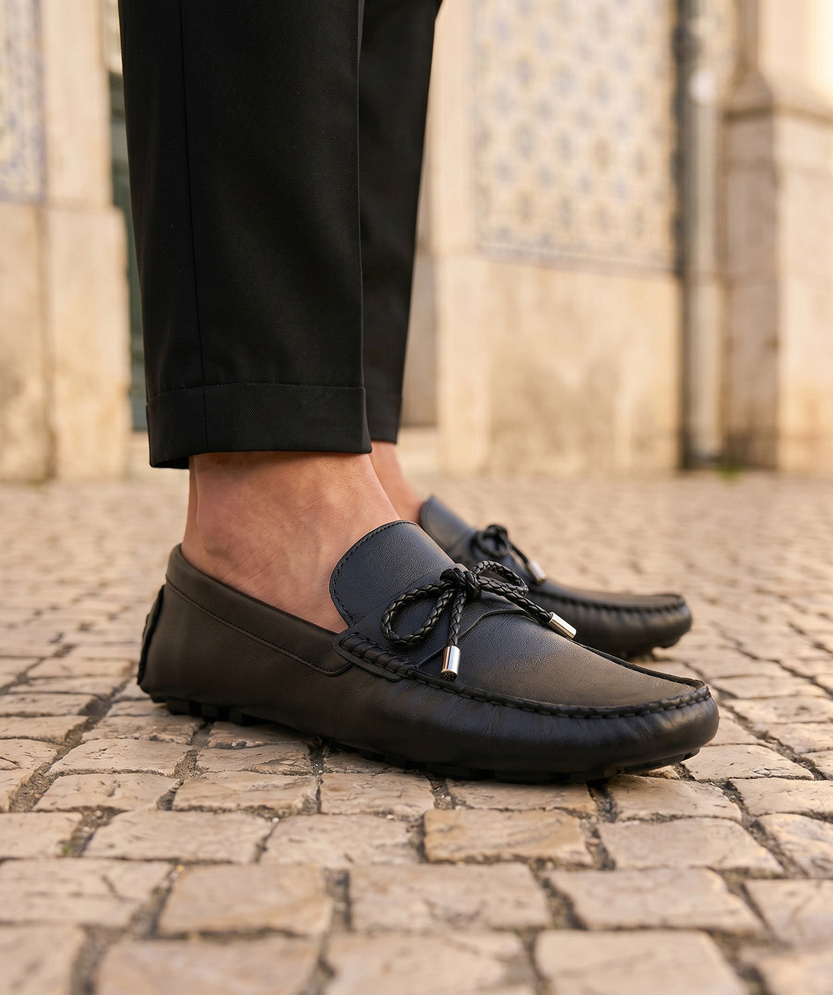Mocassin MARBELLA Grainé Noir
