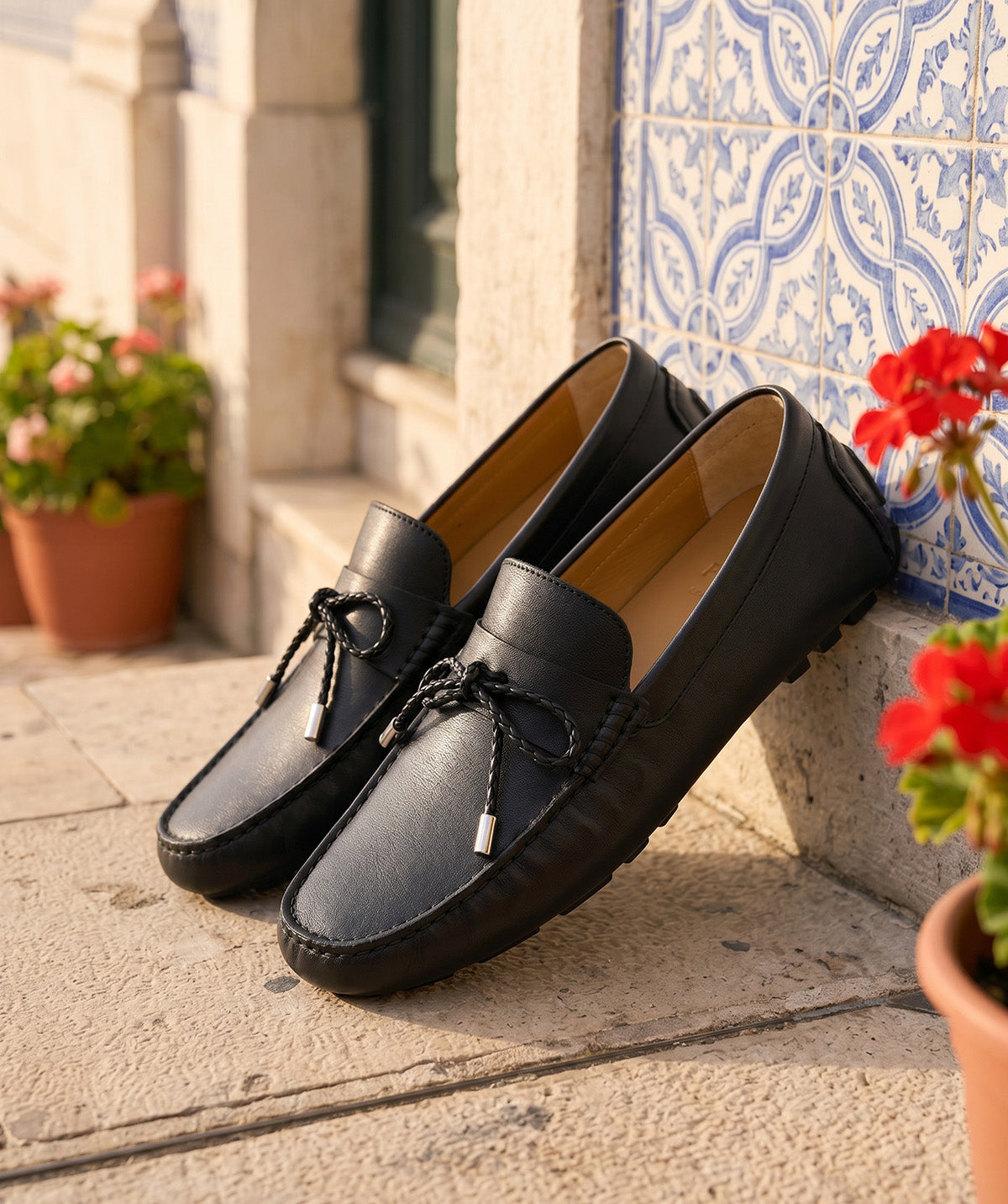 Mocassin MARBELLA Grainé Noir