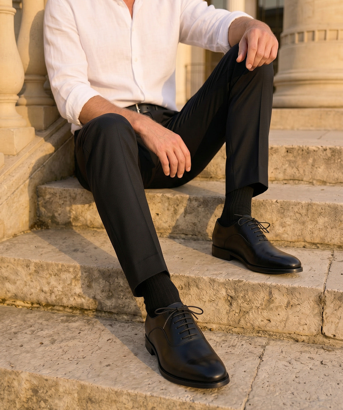 Richelieu ANDREAS Gomme Noir