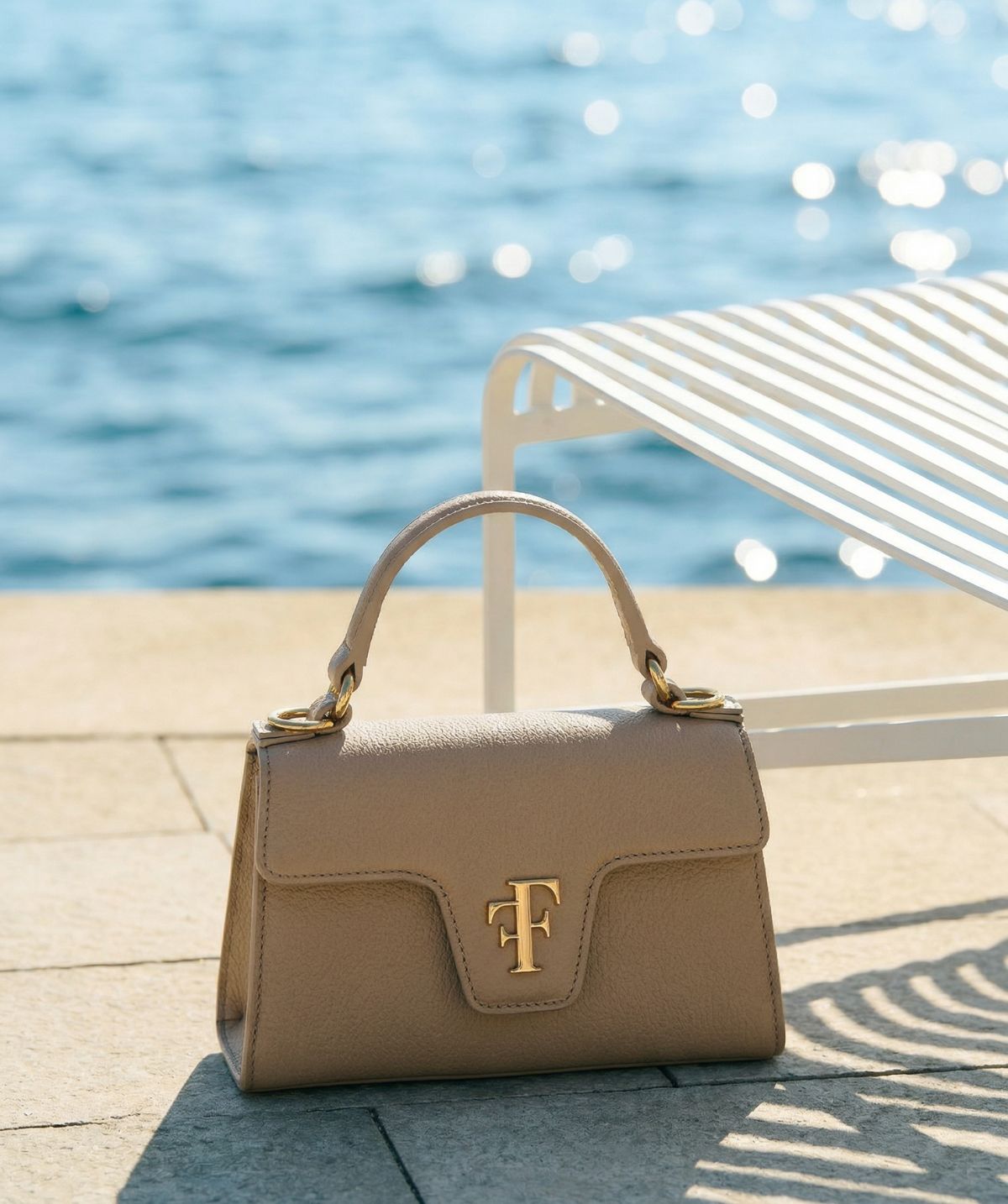 The Mini BAG FF18 Taupe