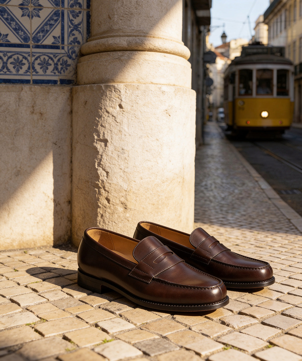 Mocassin COLLEGE 1986 Marron Foncé