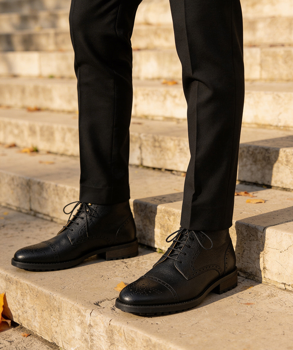 Bottines ERNESTO Grainé Noir