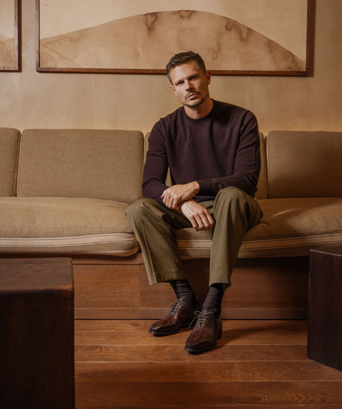 Richelieu ROMEO Bordeaux Patiné