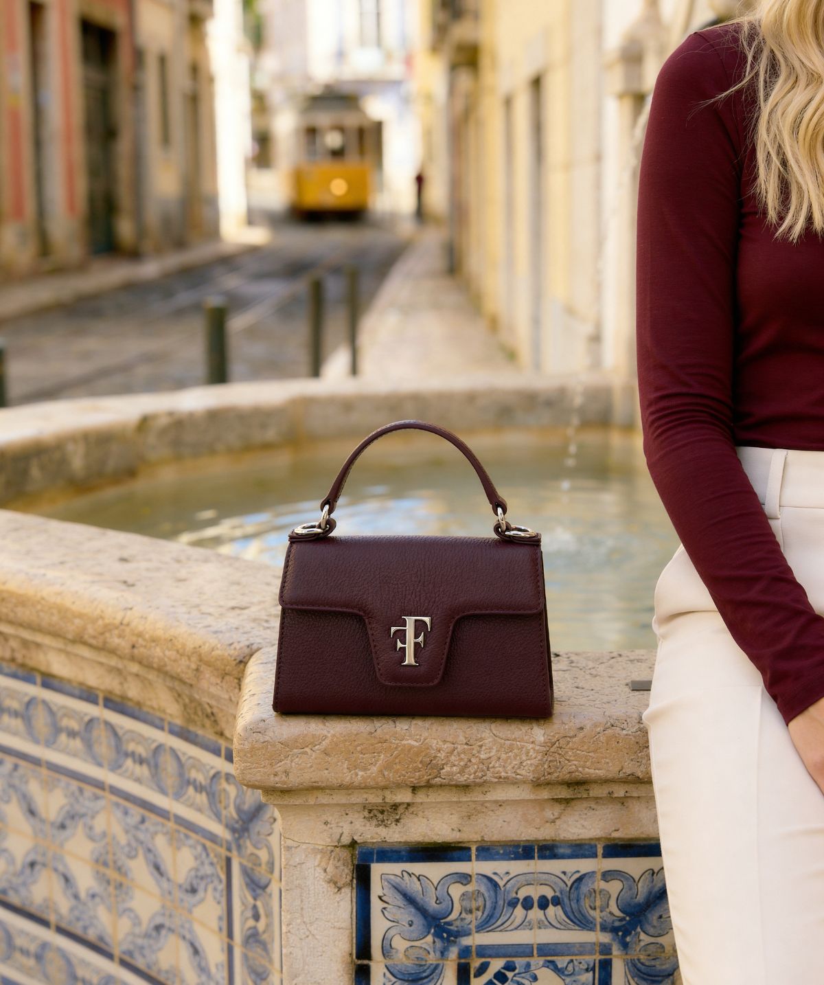 The Mini BAG FF18 Plum