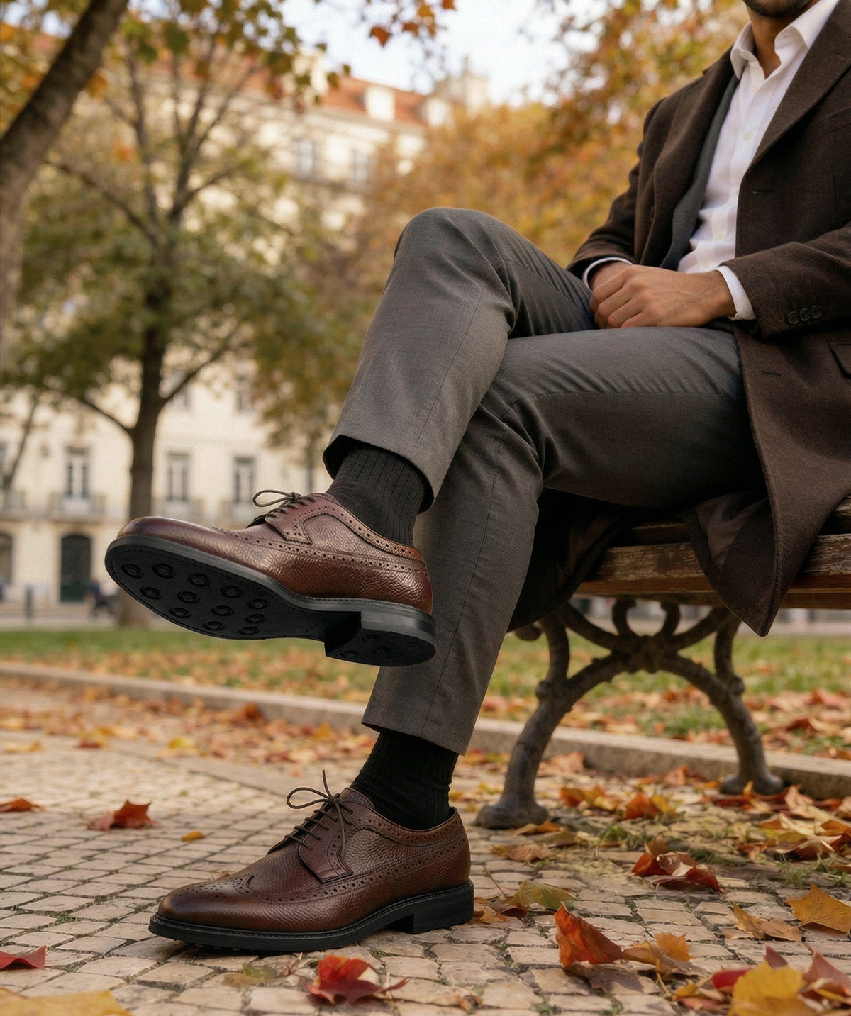 Derby BARTON Grainé Marron