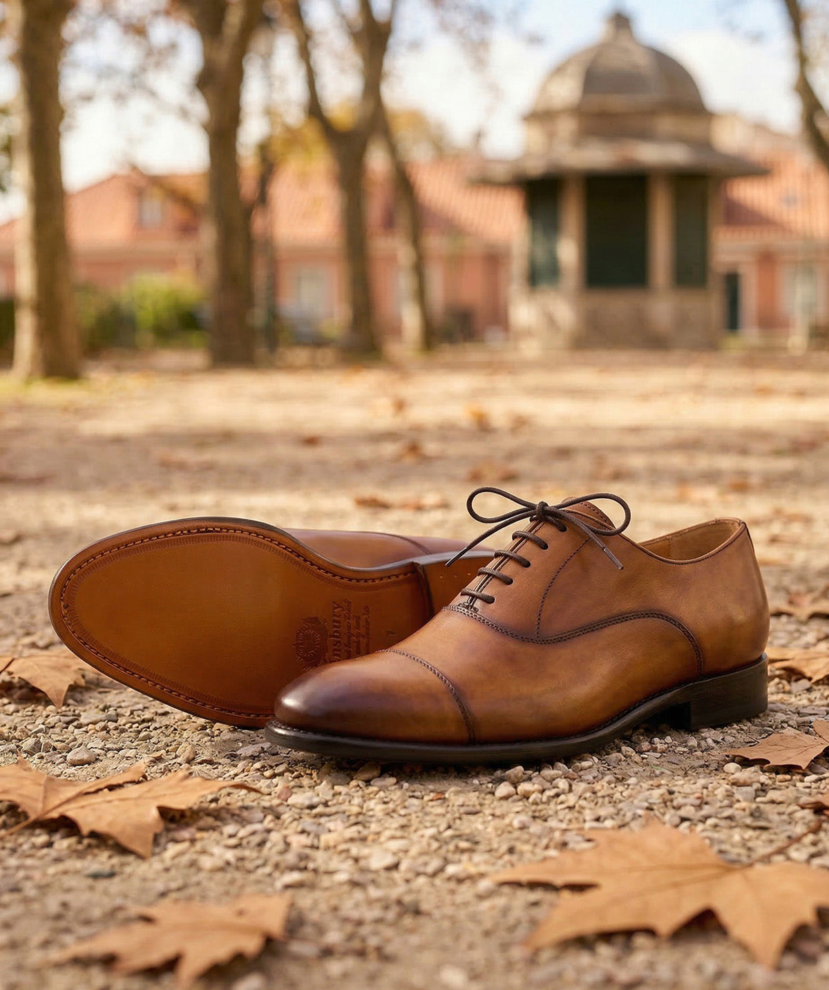 Richelieu OXFORD Gold Patiné