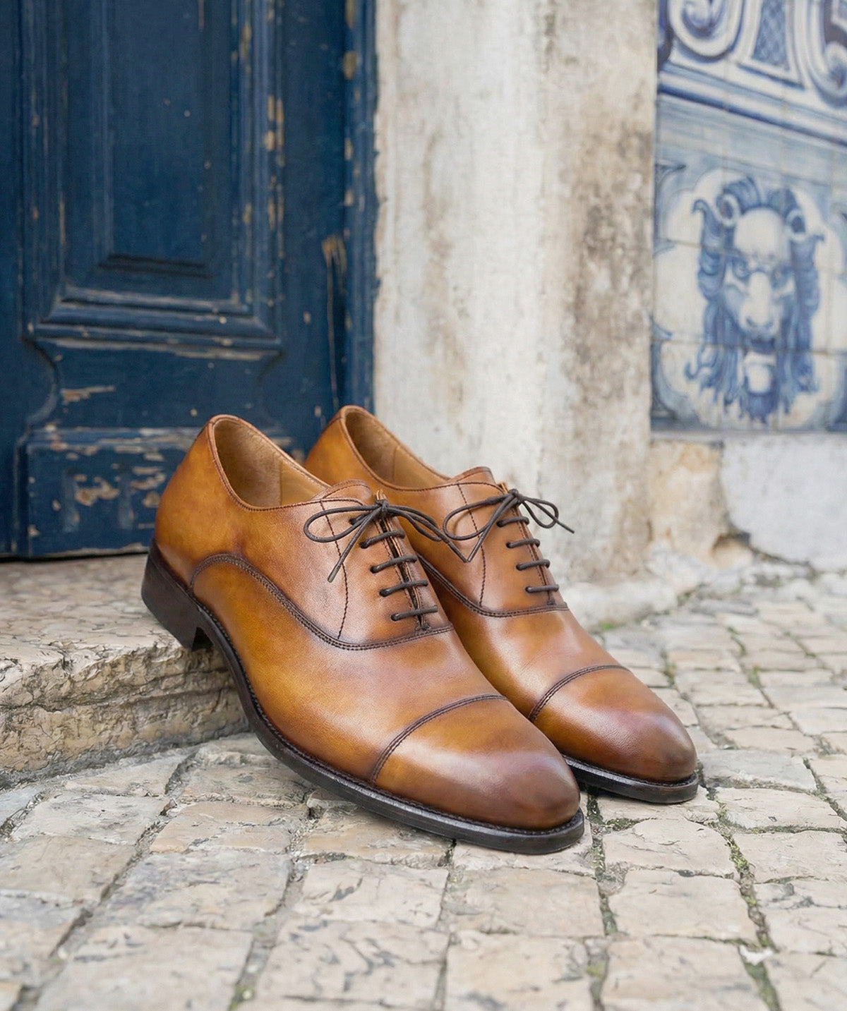 Richelieu OXFORD Gold Patiné