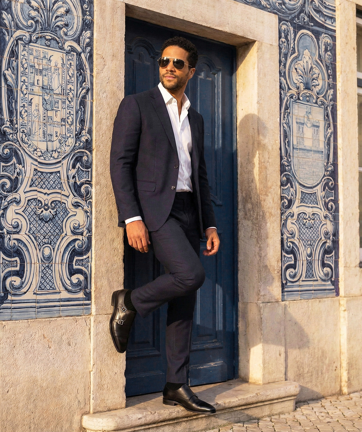 Boucles CAMBRIDGE Noir