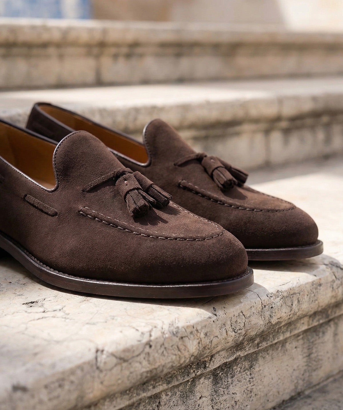 Mocassin OLDEN Daim Marron
