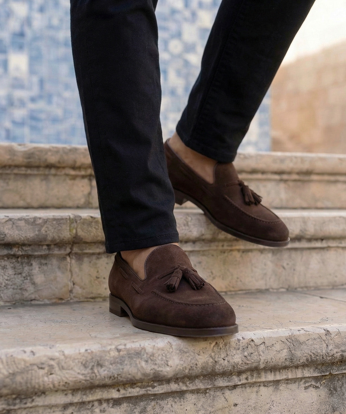 Mocassin OLDEN Daim Marron