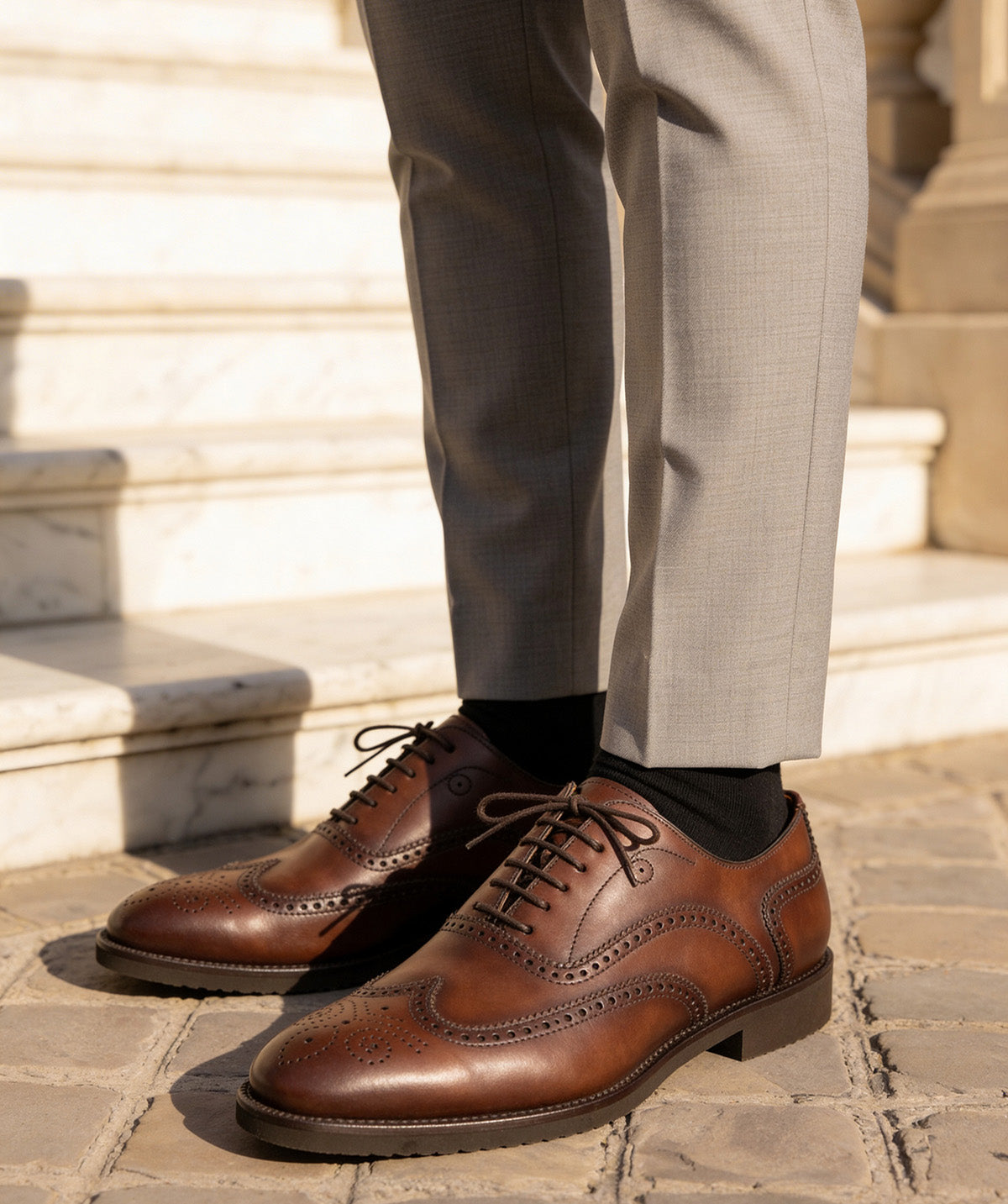 Richelieu KENDAL Walnut Brown