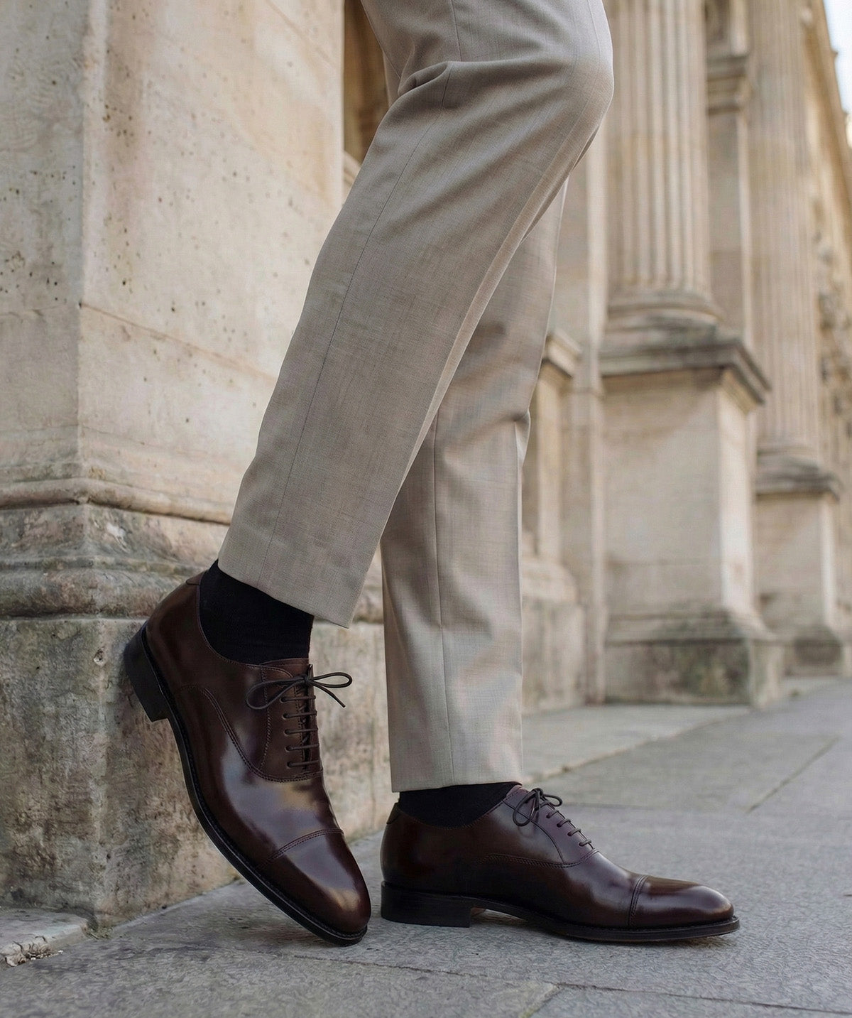 Richelieu WINDSOR Bordeaux Lisse