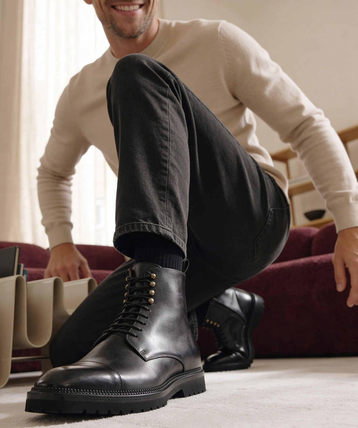 ALESSANDRO Ankle Boots Burnished Grey