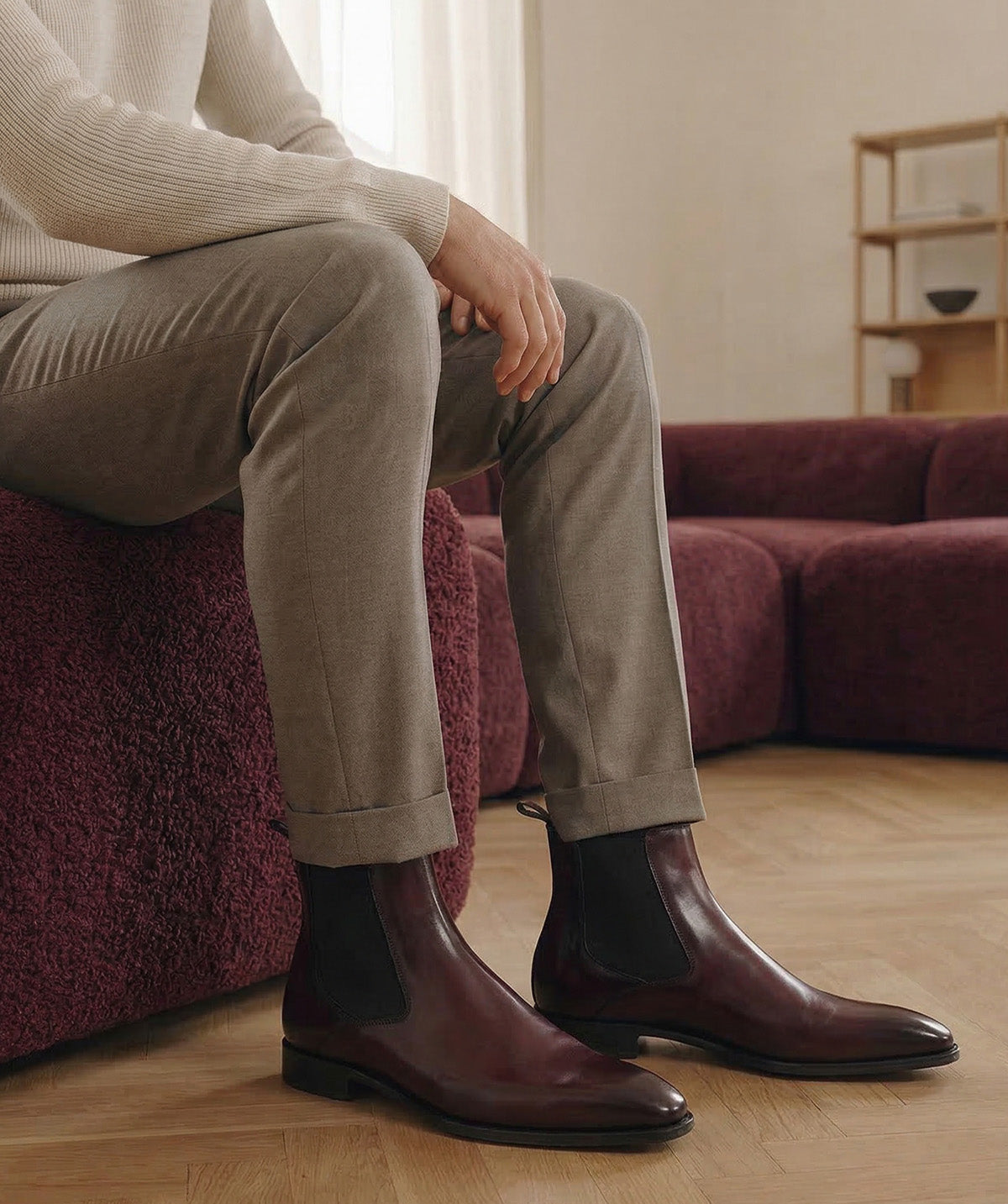Ankle Boots FIRENZE Burgundy