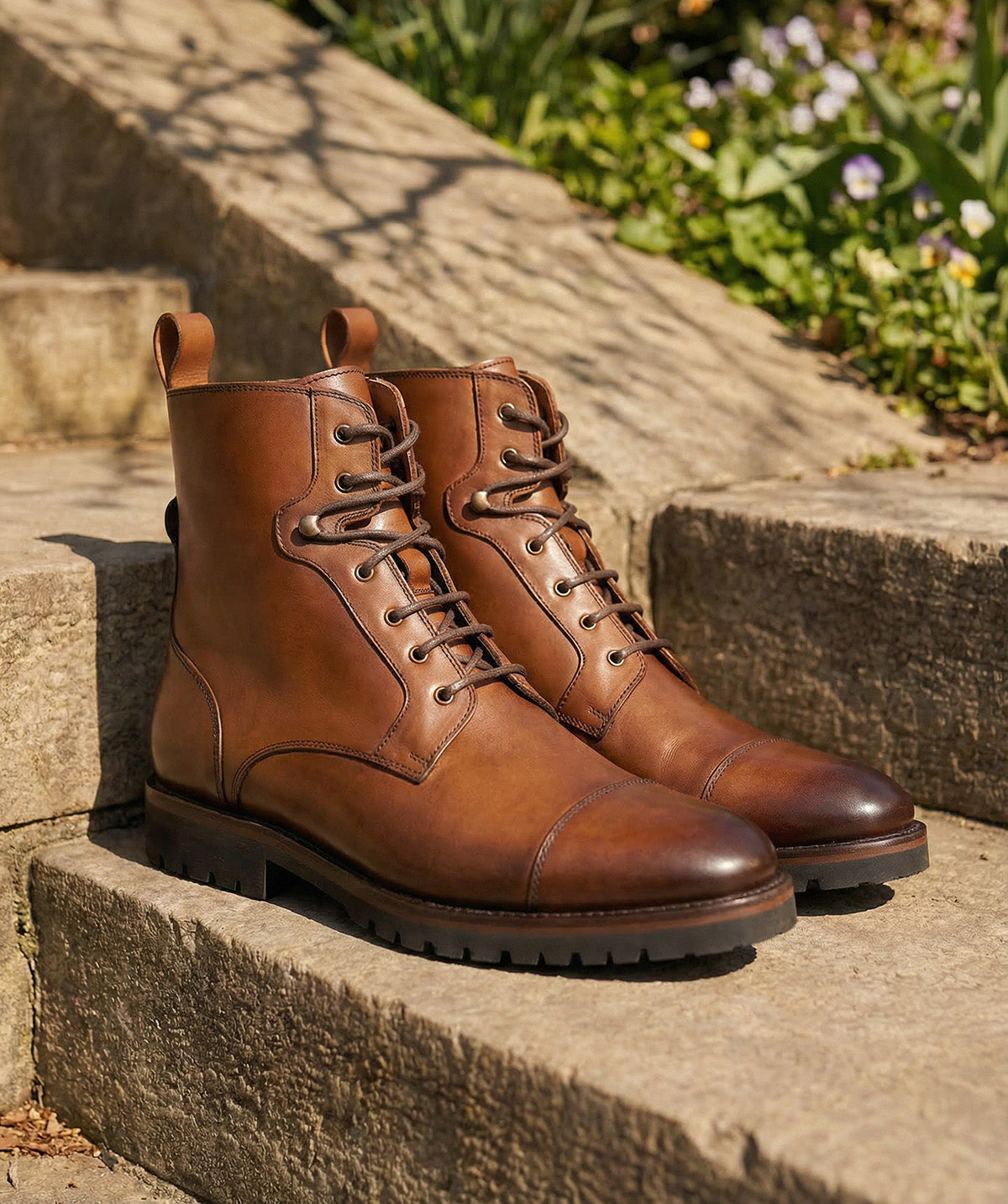 Boots POWELL Brown Patina