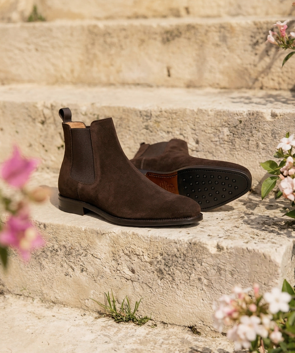 Bottines CHELSEA Daim Marron