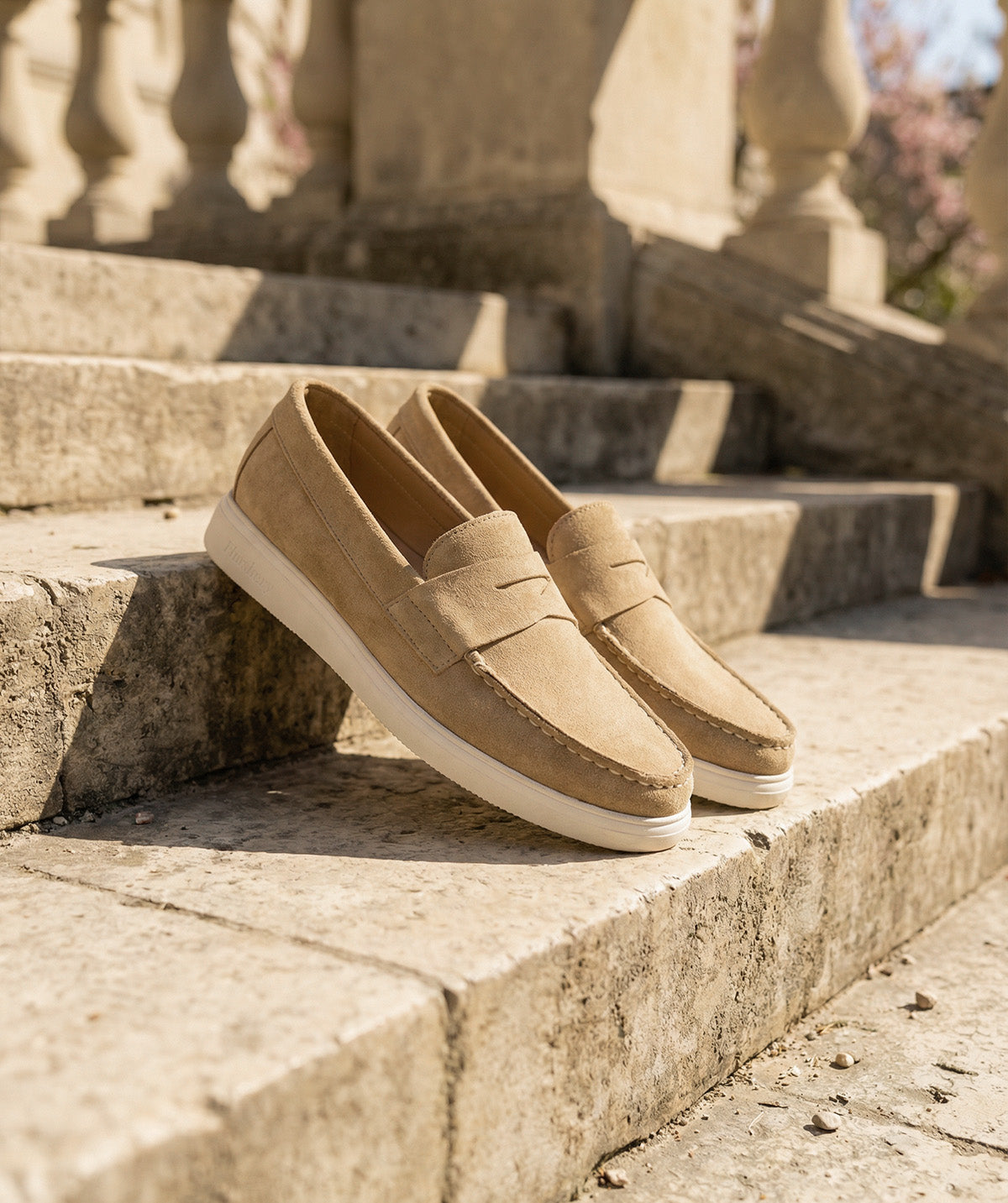 Mocassin ACAPULCO Veau Velours Sable