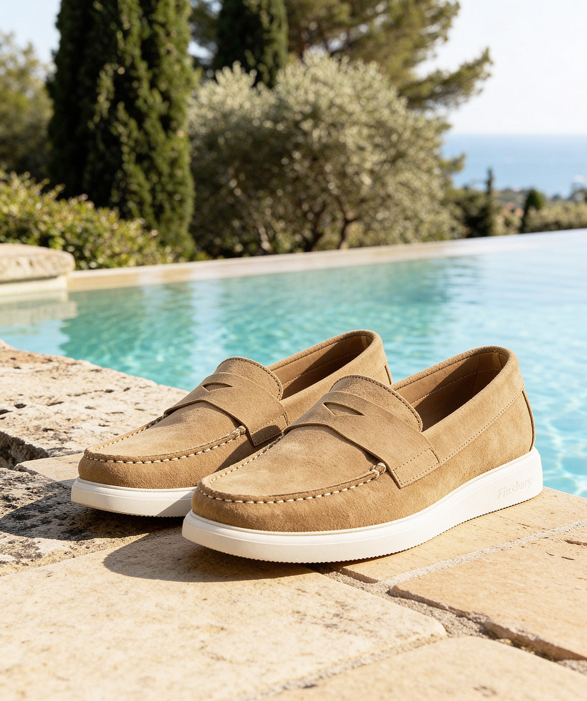 Mocassin ACAPULCO Veau Velours Sable