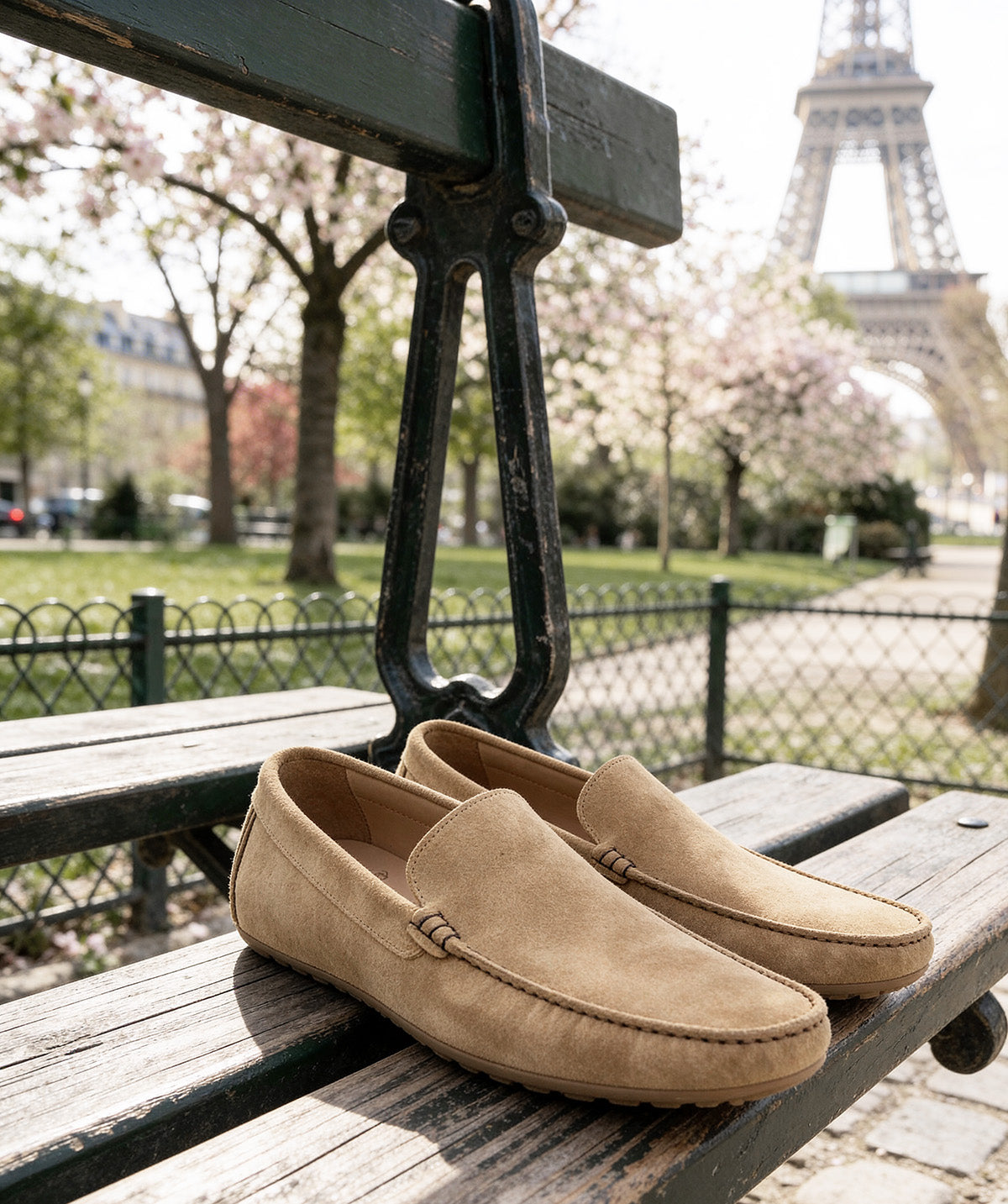 Mocassin DANDY Veau Velours Sable