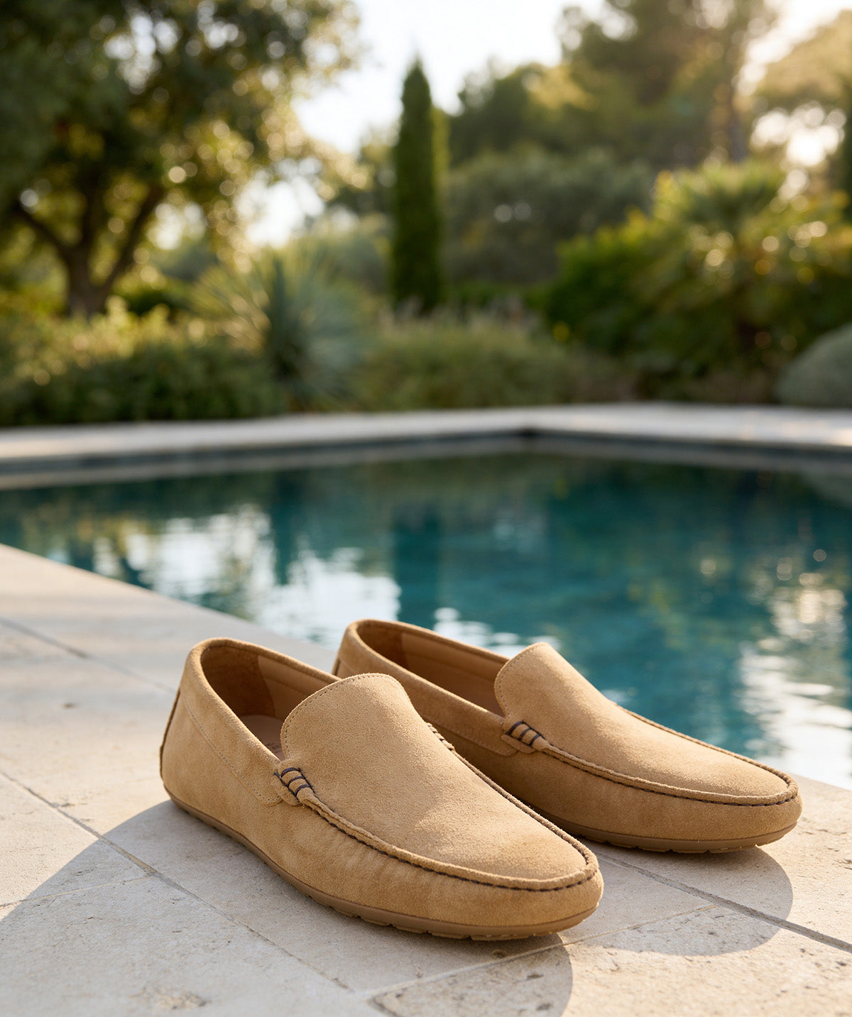 DANDY Sand Velvet Calf Loafer
