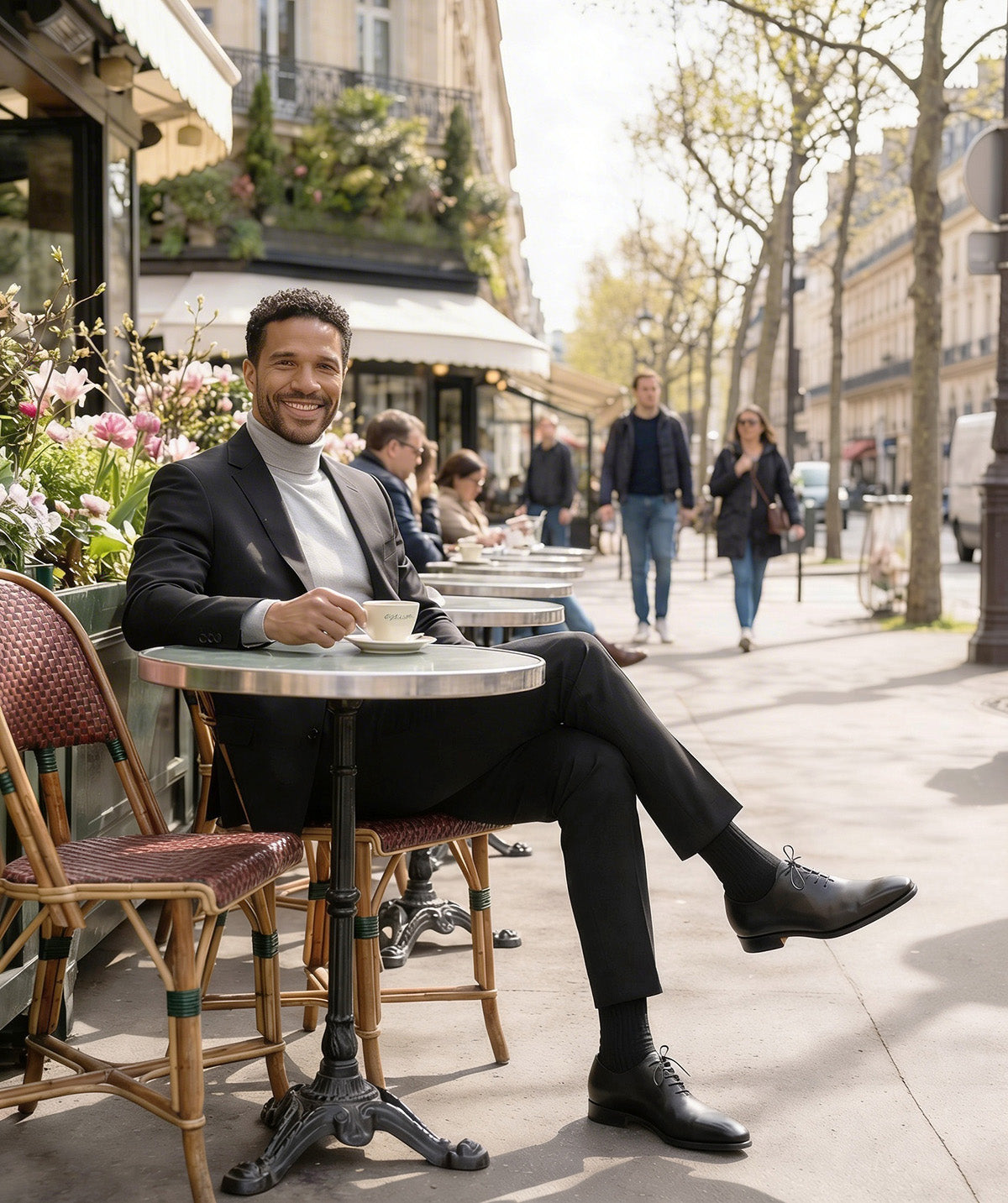 Richelieu ROMEO Gris Patiné