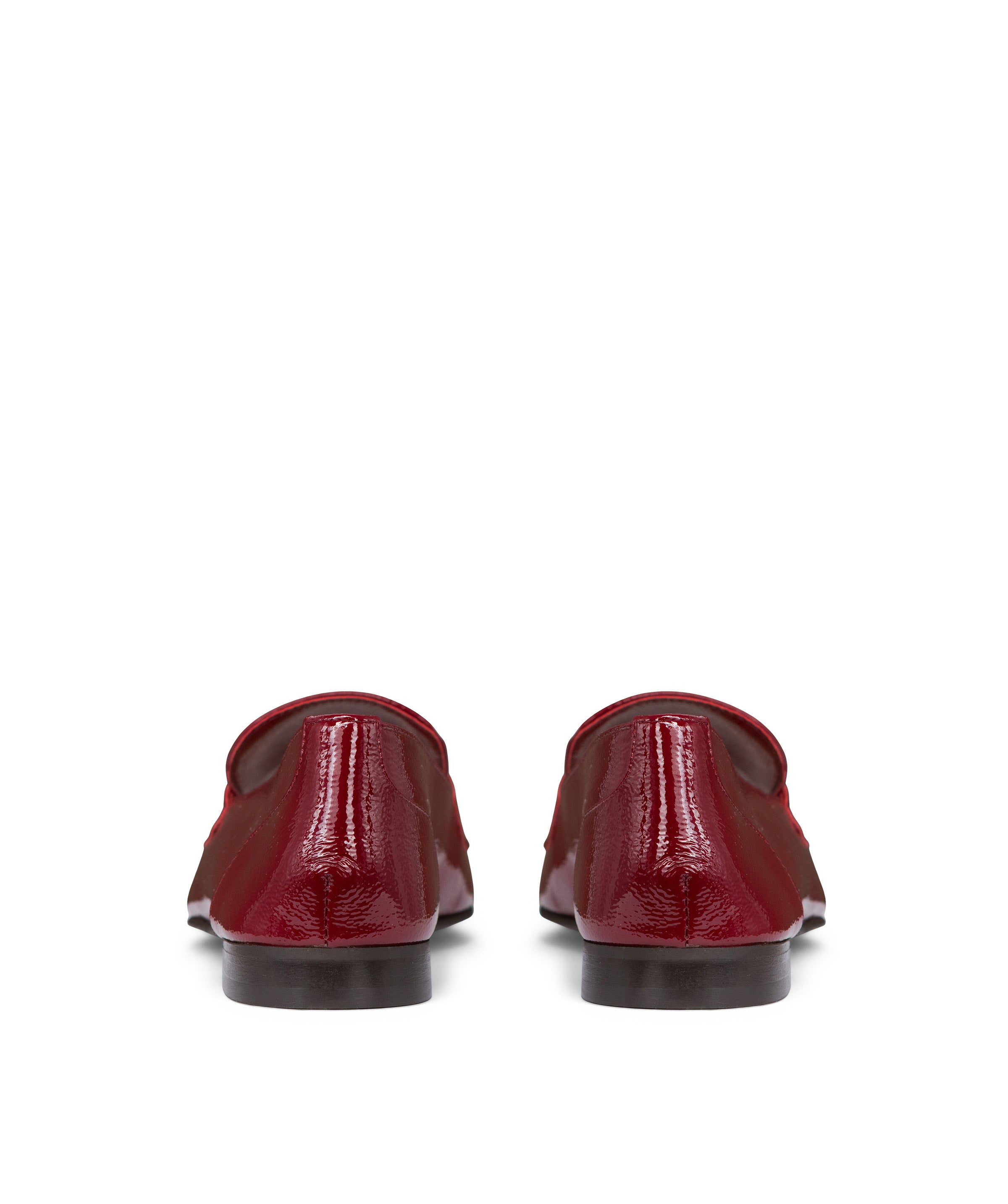 Mocassins AMELIE Vernis Cerise